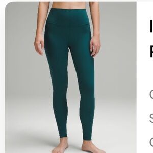Lululemon Align High-Rise Pant 28” in Storm Teal